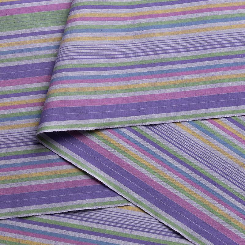 【遠州綿紬】縞紬 S-69 「Beautiful Girl」 カット売り