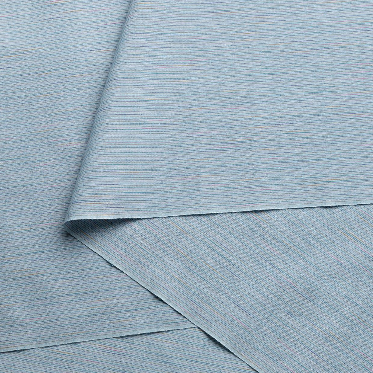 【遠州綿紬】なないろ広巾「海」カット売り