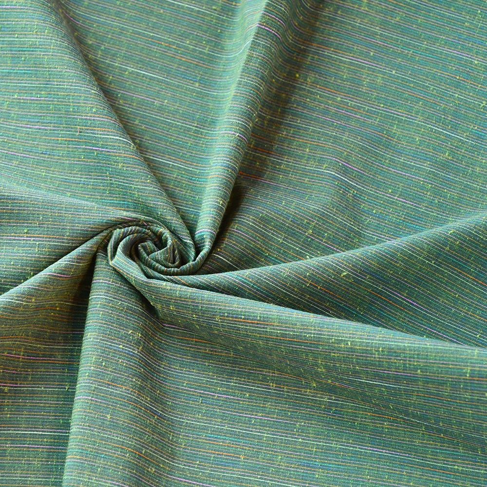 【遠州綿紬】なないろ広巾「利休」カット売り