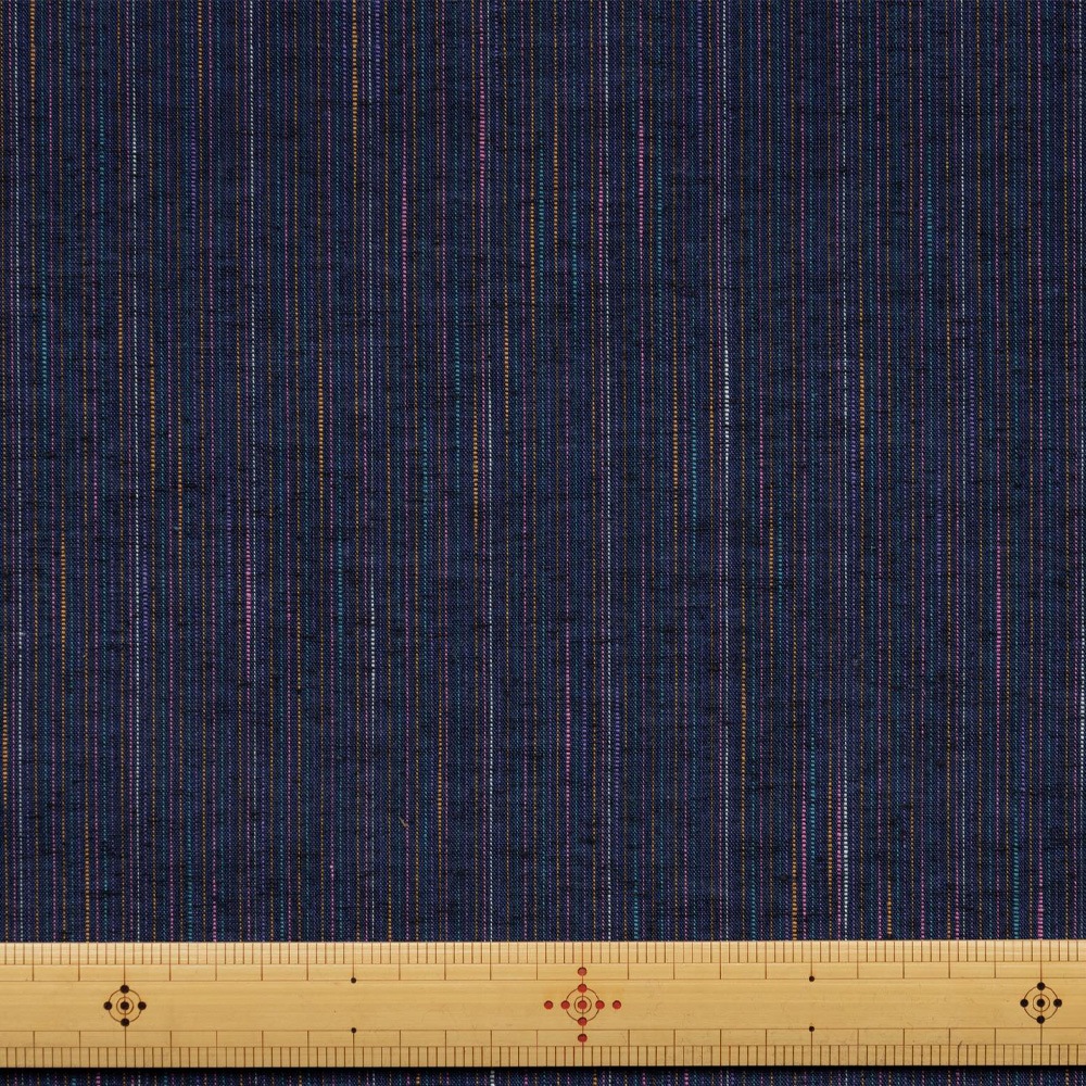 【遠州綿紬】なないろ広巾「天の川」カット売り