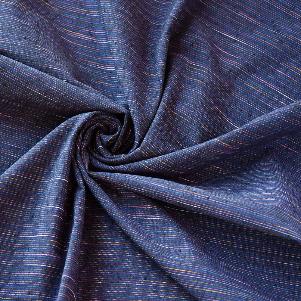 【遠州綿紬】なないろ広巾「天の川」カット売り