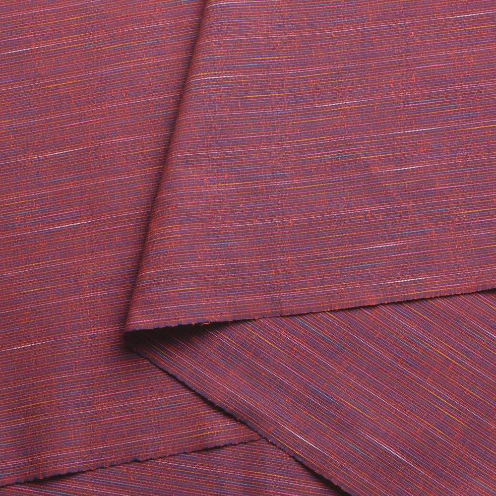 【遠州綿紬】なないろ広巾「曼珠沙華」カット売り