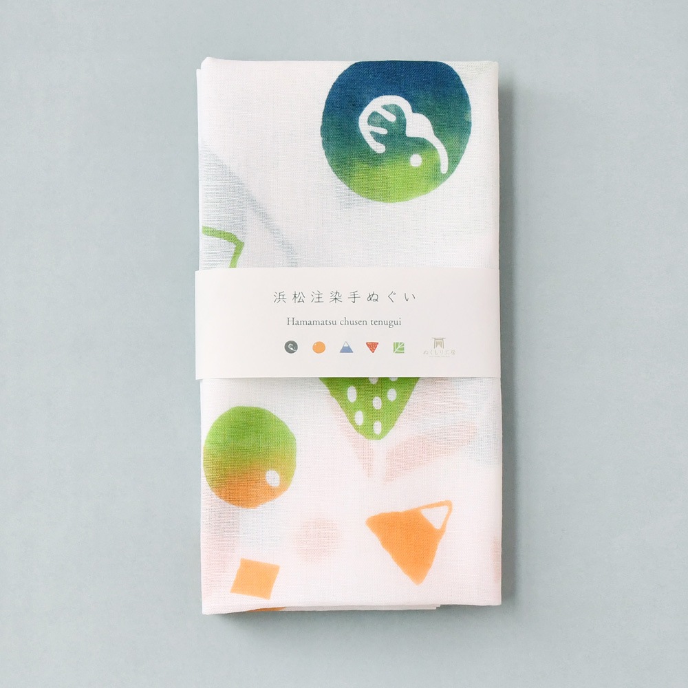 【ぬくもり工房オリジナル】浜松注染手ぬぐい しずおか