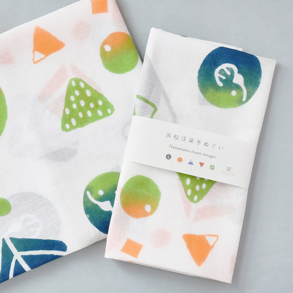 【ぬくもり工房オリジナル】浜松注染手ぬぐい しずおか