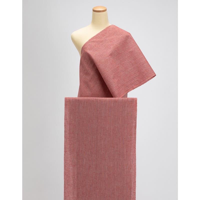 【遠州綿紬】なないろ「赤」