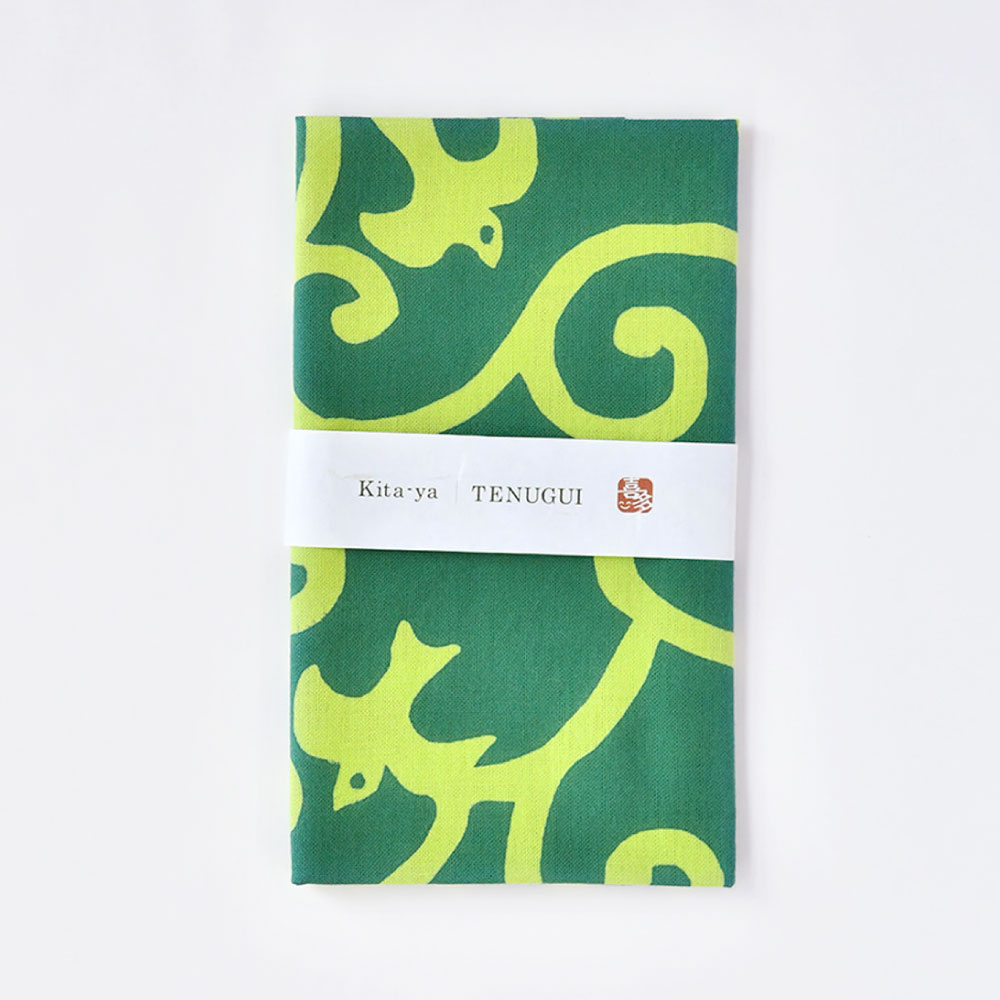 浜松注染手ぬぐい 吉鳥唐草 | 雑貨・衣料品,定番雑貨,手ぬぐい