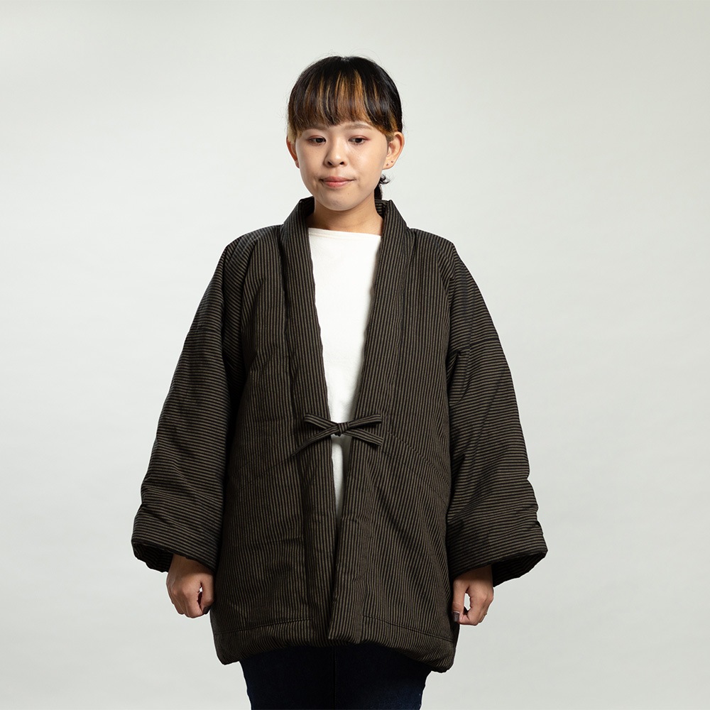 【つむぐ】かぞくの半天「大正茶」