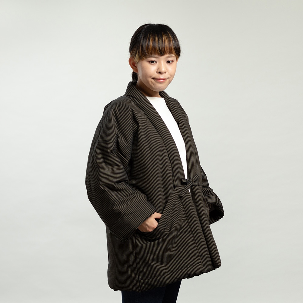 【つむぐ】かぞくの半天「大正茶」