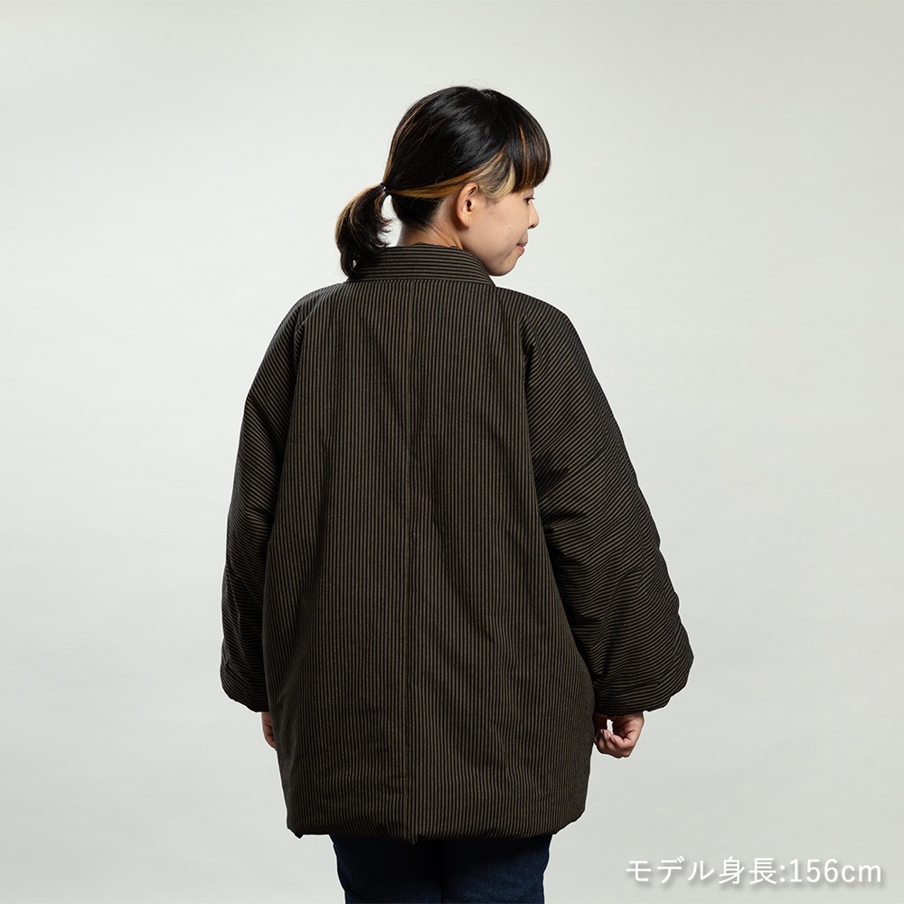 【つむぐ】かぞくの半天「大正茶」