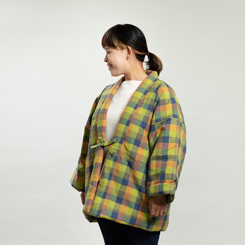 【つむぐ】かぞくの半天 「楓」