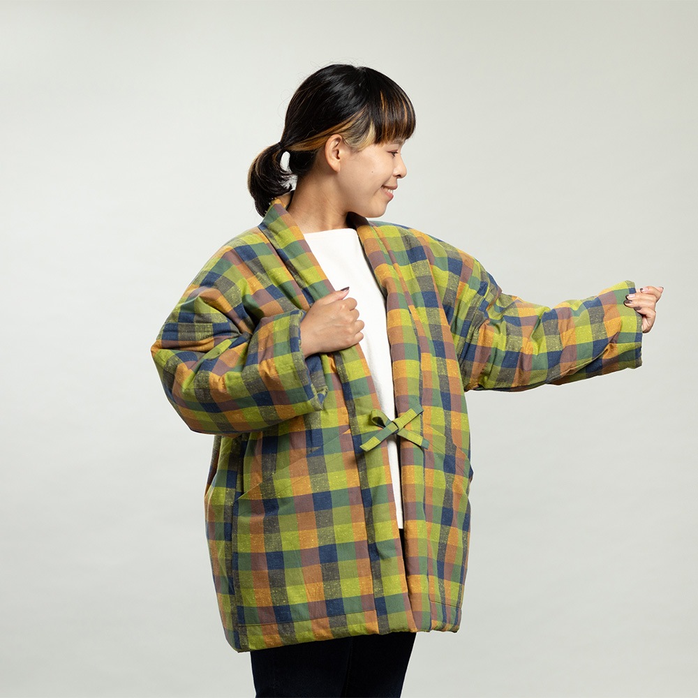 【つむぐ】かぞくの半天 「楓」