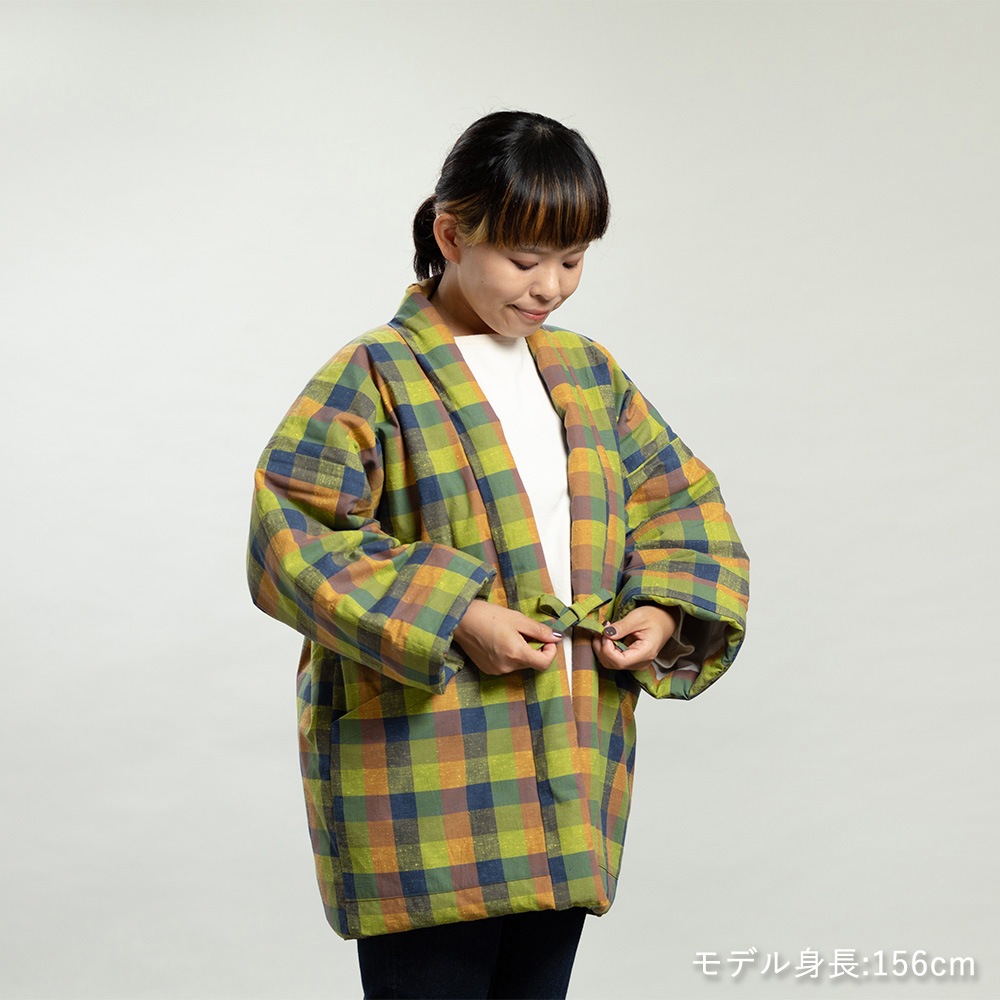 【つむぐ】かぞくの半天 「楓」