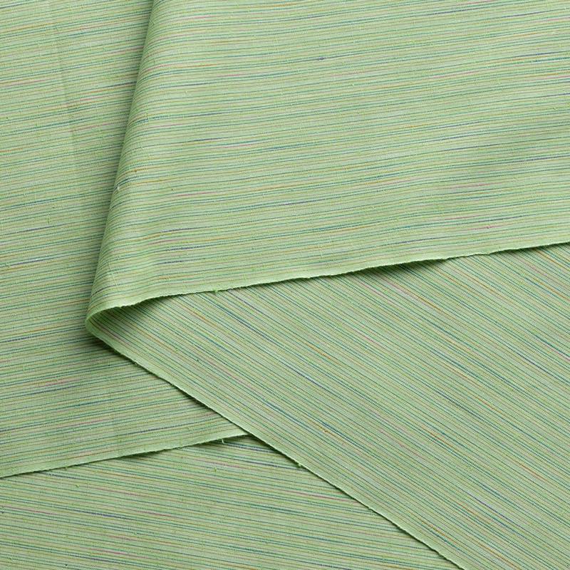 【遠州綿紬】なないろ「若草」