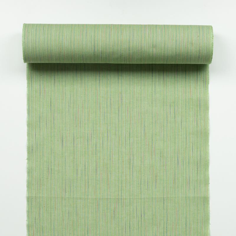 【遠州綿紬】なないろ「若草」