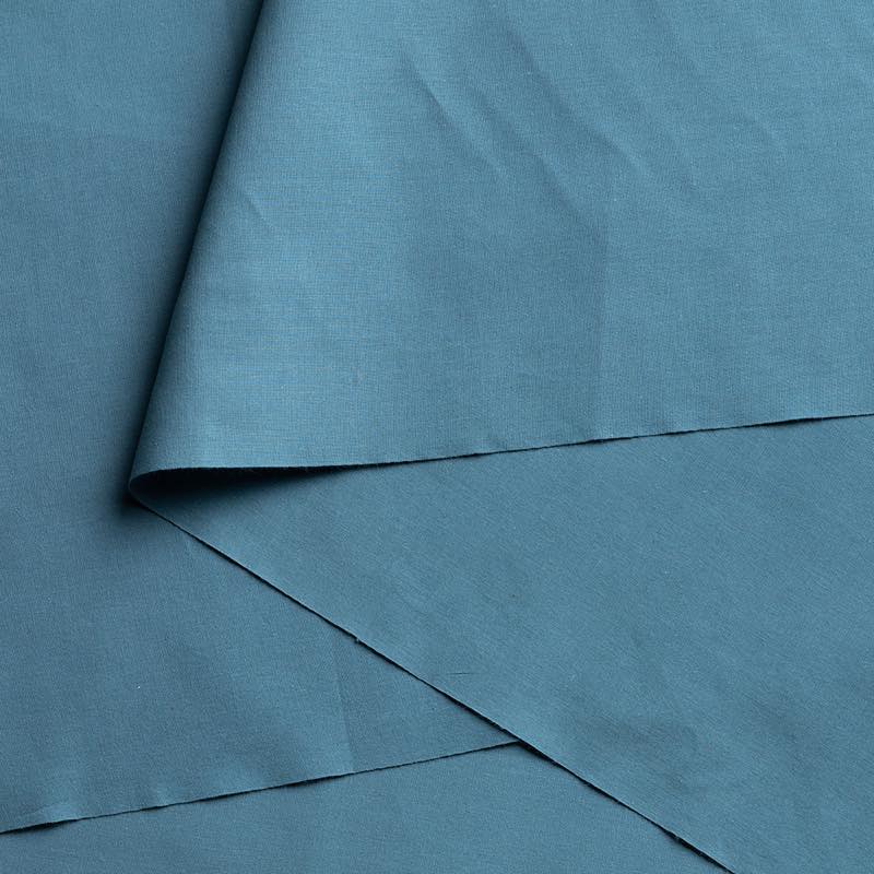【遠州綿紬】無地もめん「水色」