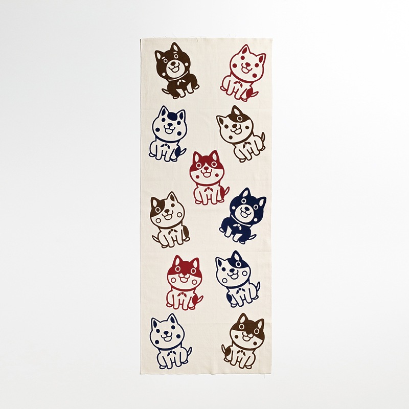 浜松注染手拭い 犬 生活雑貨 手ぬぐい ぬくもり工房