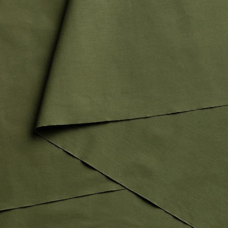 【遠州綿紬】無地もめん「抹茶色」