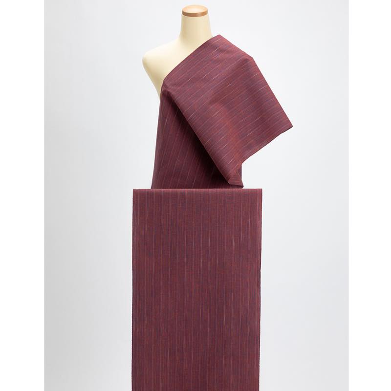 【遠州綿紬】なないろ「曼珠沙華」カット売り