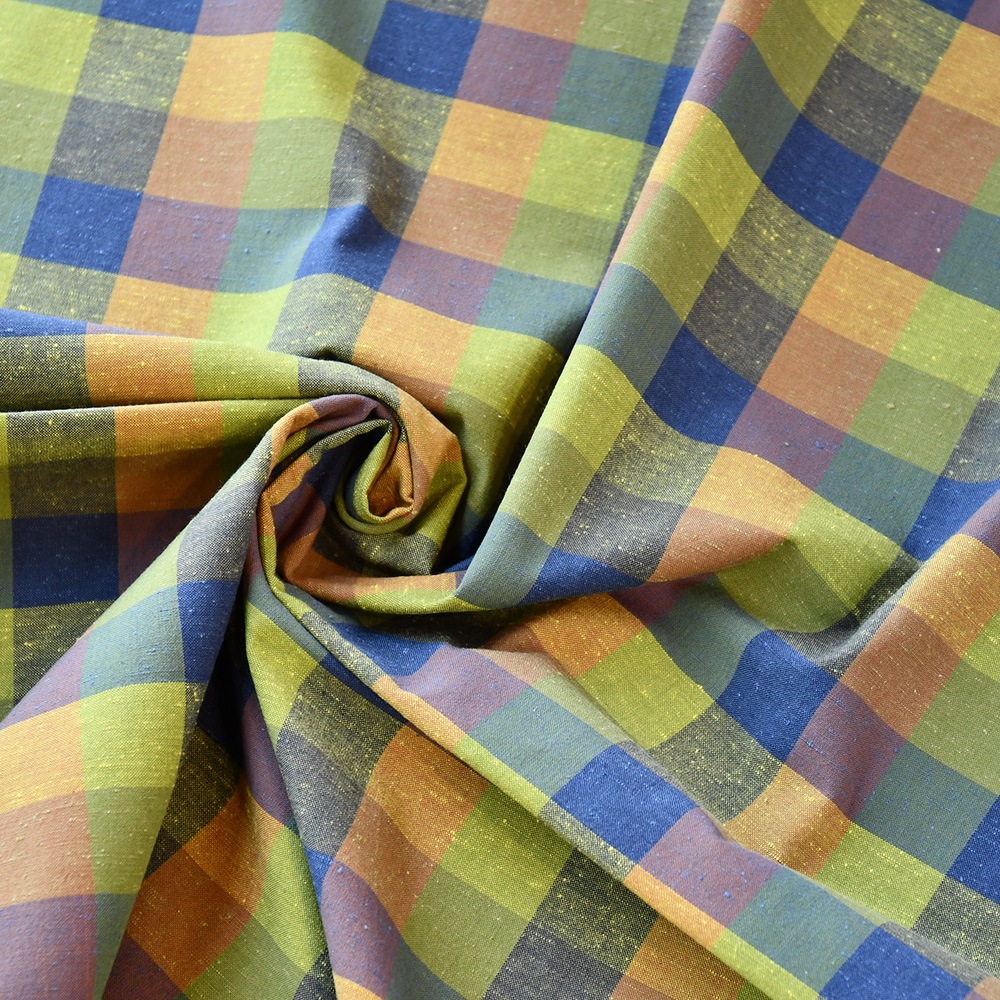 【遠州綿紬】広巾「楓」カット売り