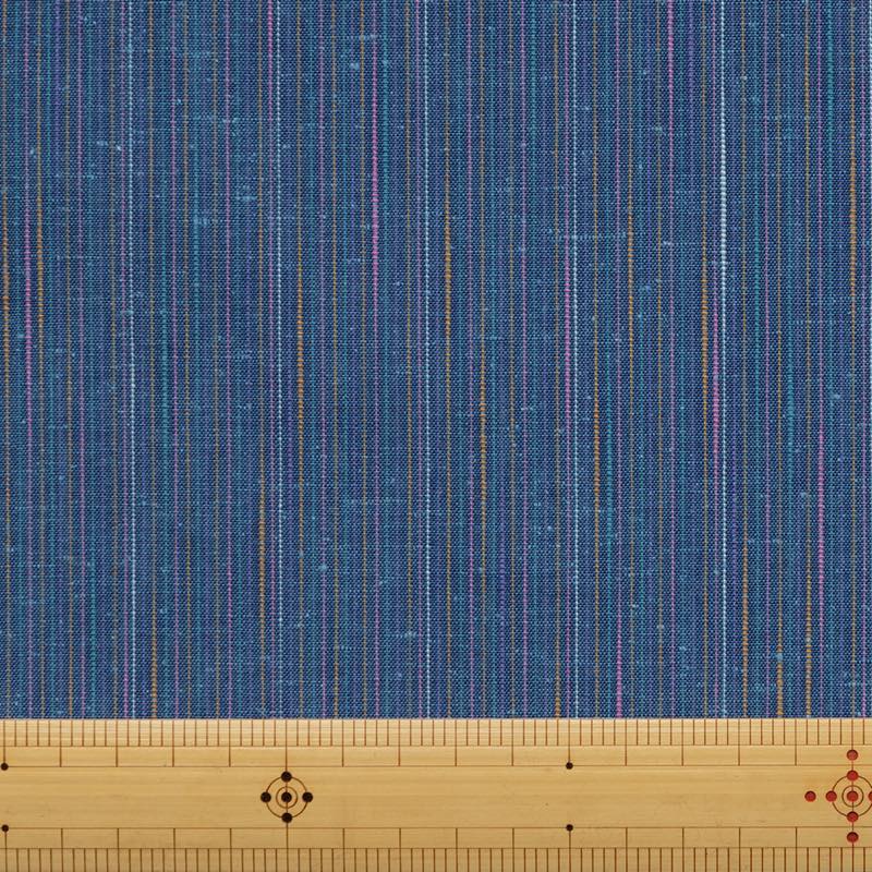 【遠州綿紬】なないろ「深海」カット売り