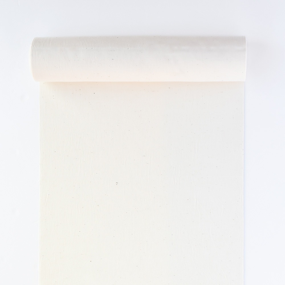 【遠州綿紬】無地紬「きなり」カット売り