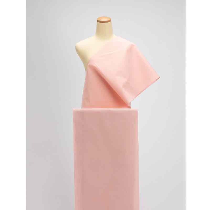 【遠州綿紬】無地もめん「桃色」