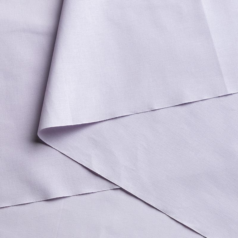 【遠州綿紬】無地もめん「うすすみれ」
