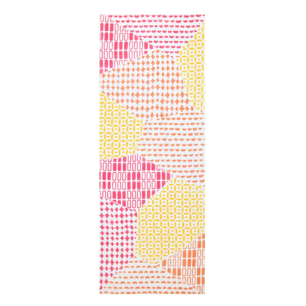 浜松注染手ぬぐい 七宝つなぎ　ピンク