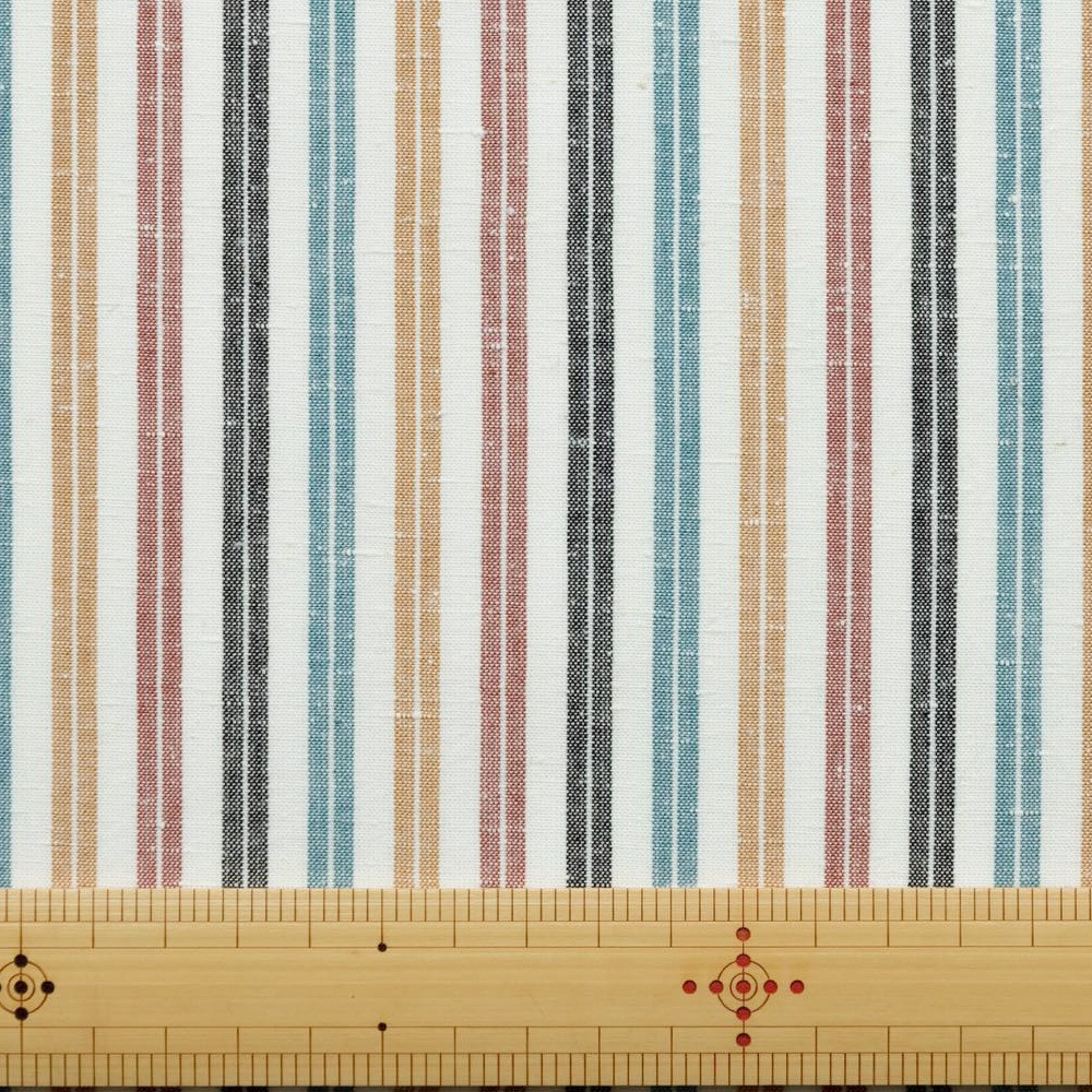 【遠州綿紬】縞紬 QS-36「初雪(はつゆき)」カット売り