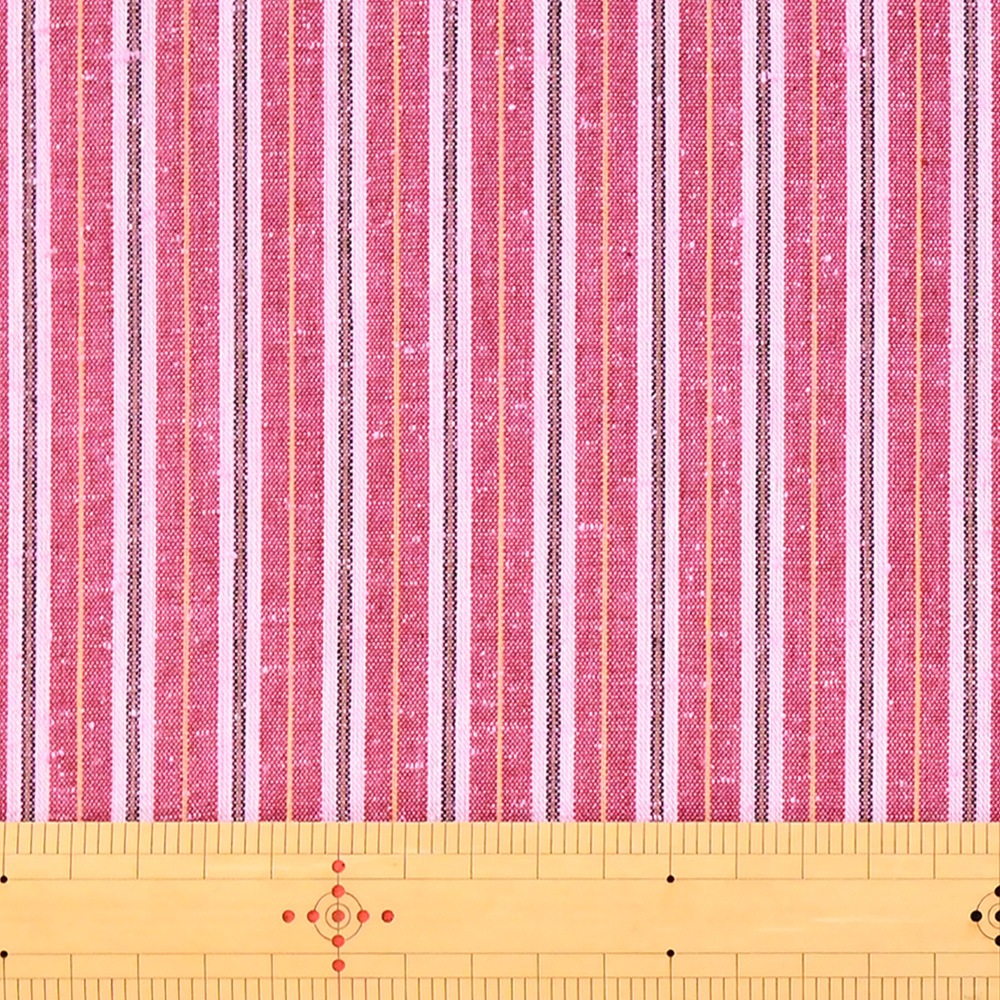 【遠州綿紬】縞紬S-116「姫いちじく」カット売り