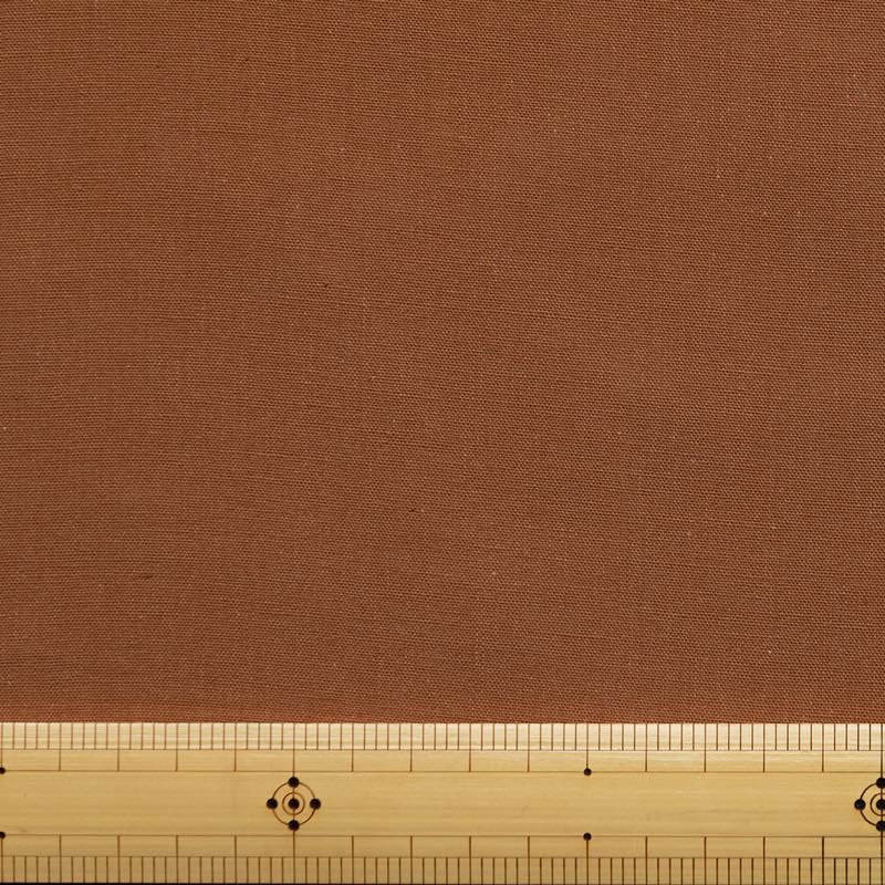 【遠州綿紬】無地もめん「茶色」カット売り