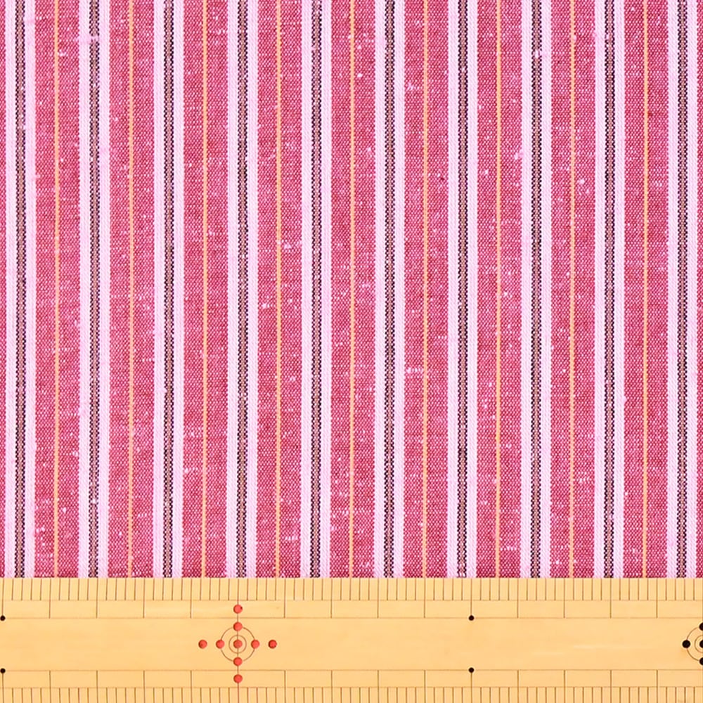 【遠州綿紬】縞紬 S-116「姫いちじく」