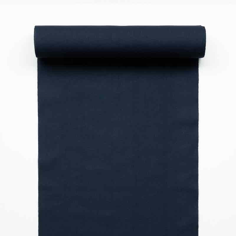 【遠州綿紬】無地もめん「紺色」カット売り