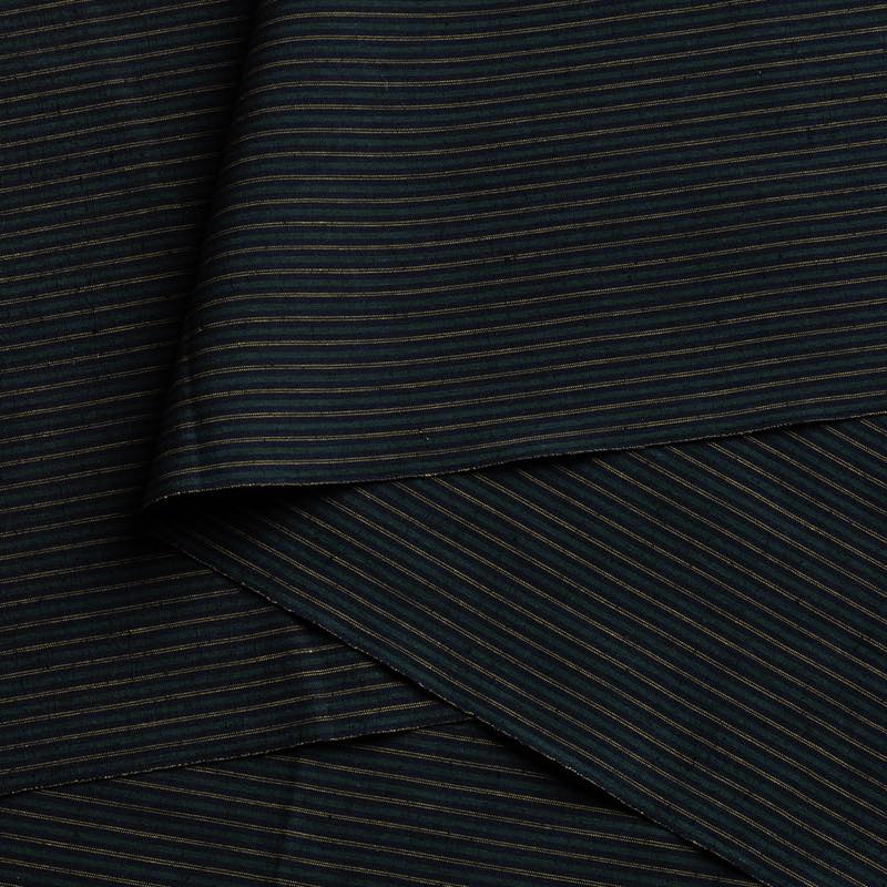 【遠州綿紬】縞紬S-17「春草(はるくさ)」