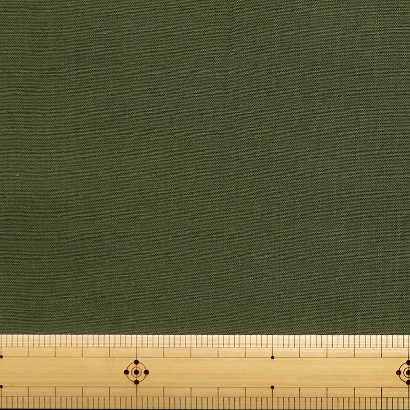 【遠州綿紬】無地もめん「抹茶色」カット売り