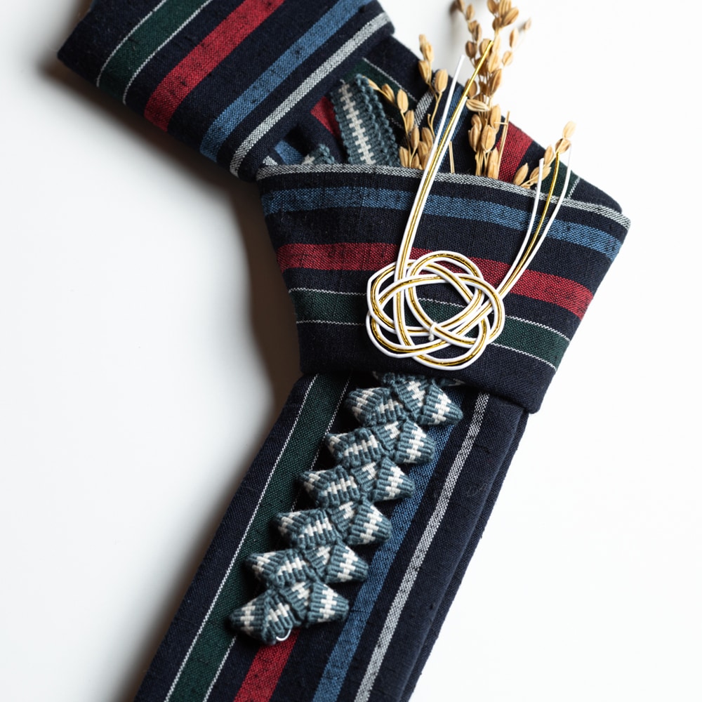 【12/25頃お届け】遠州綿紬のお正月飾り TB-46 こいのぼり