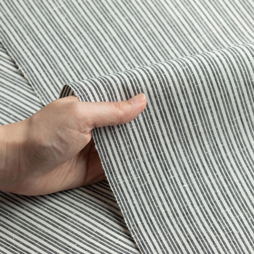 【遠州綿紬】縞紬 S-53「清流」カット売り