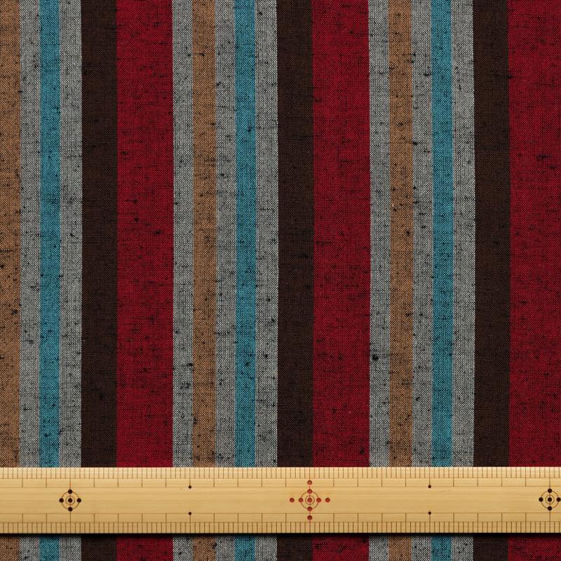 【遠州綿紬】広巾「サンセット」カット売り