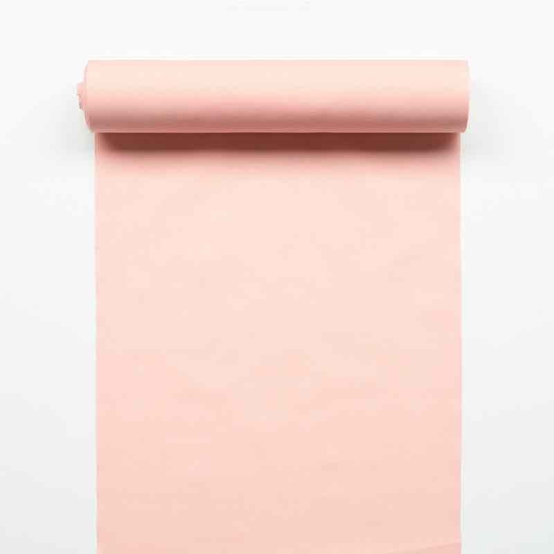 【遠州綿紬】無地もめん「桃色」カット売り