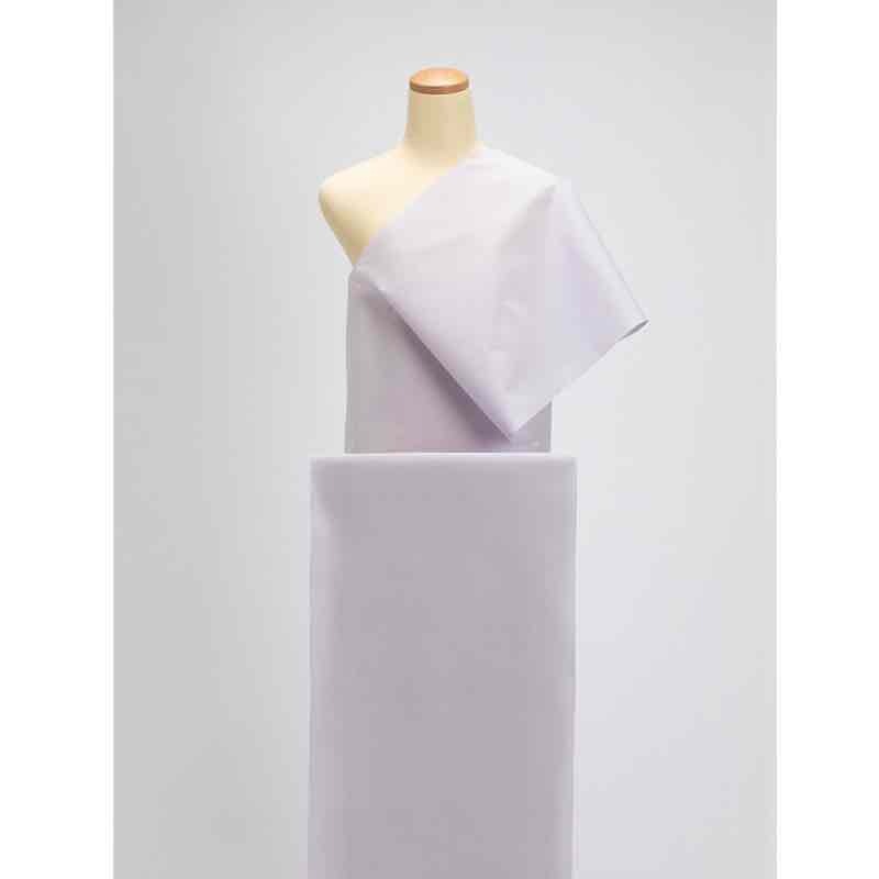 【遠州綿紬】無地もめん「うすすみれ」カット売り