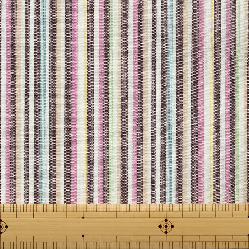 【遠州綿紬】縞紬 S-5「小桜」カット売り