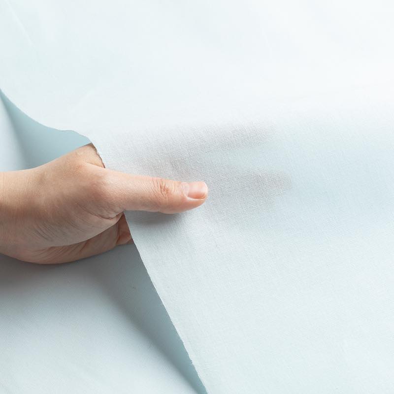 【遠州綿紬】無地もめん「しろみず」カット売り