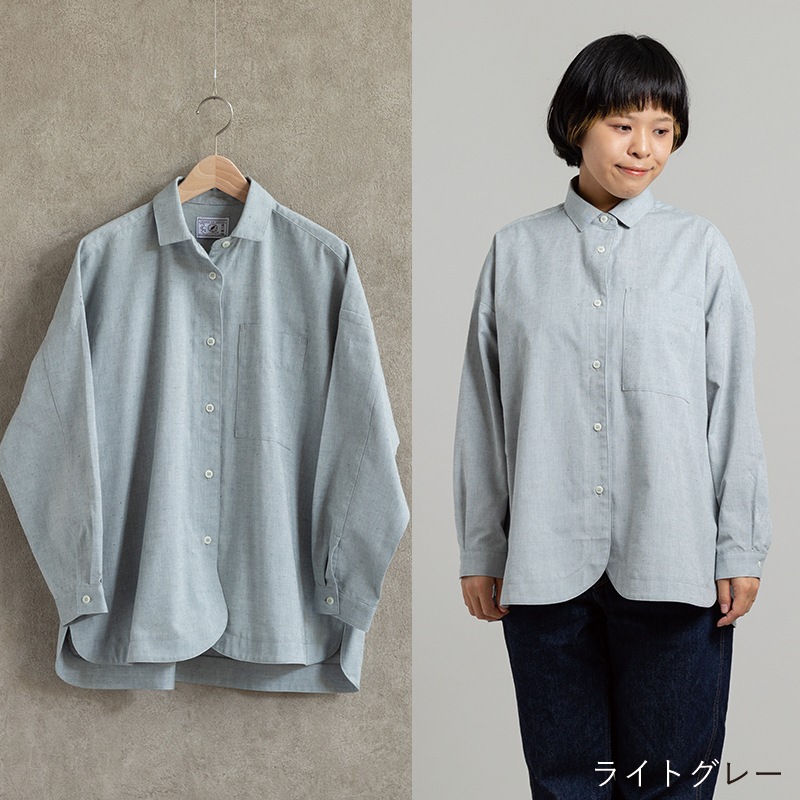 つむぐ ワークシャツ