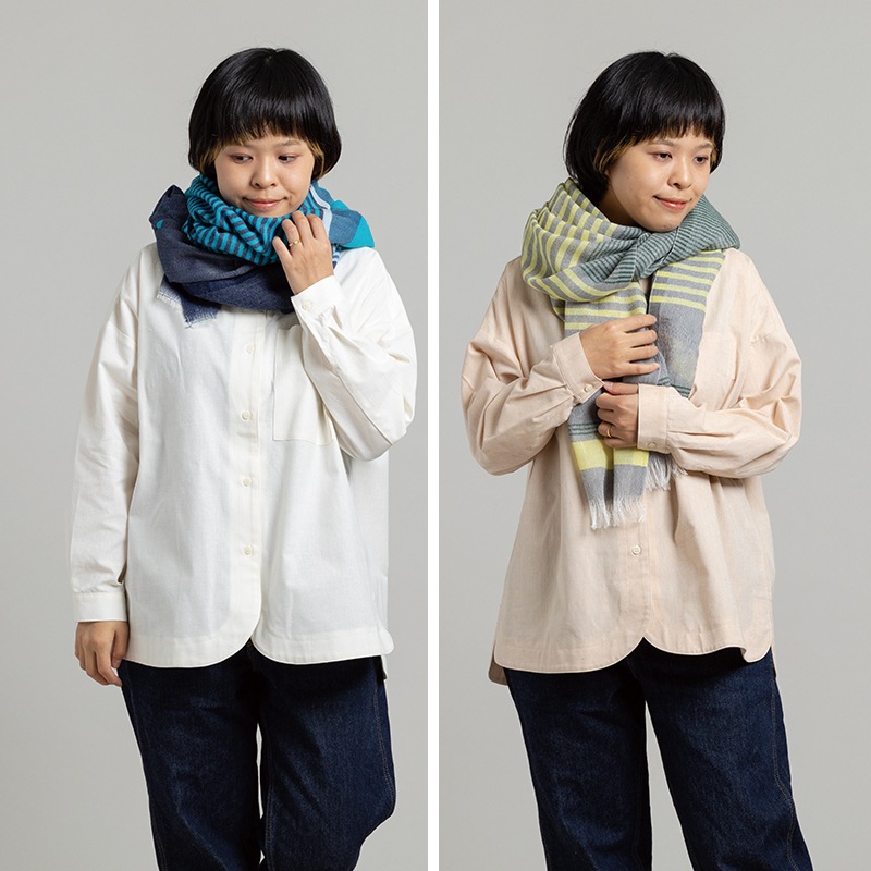 つむぐ ワークシャツ