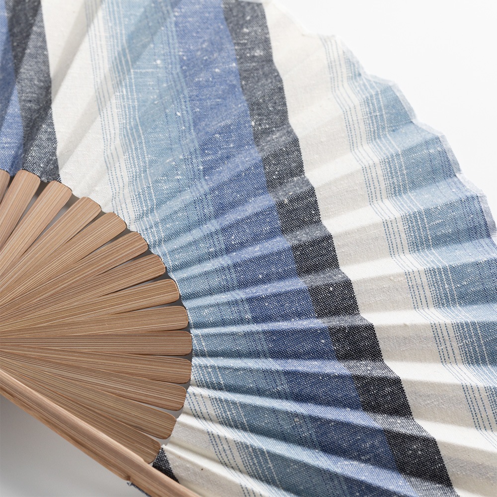 【遠州綿紬】扇子「富士」