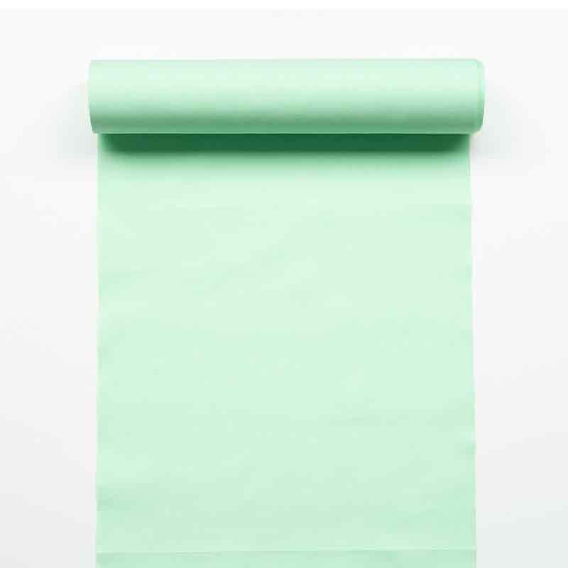 【遠州綿紬】無地もめん「うすもえぎ」カット売り