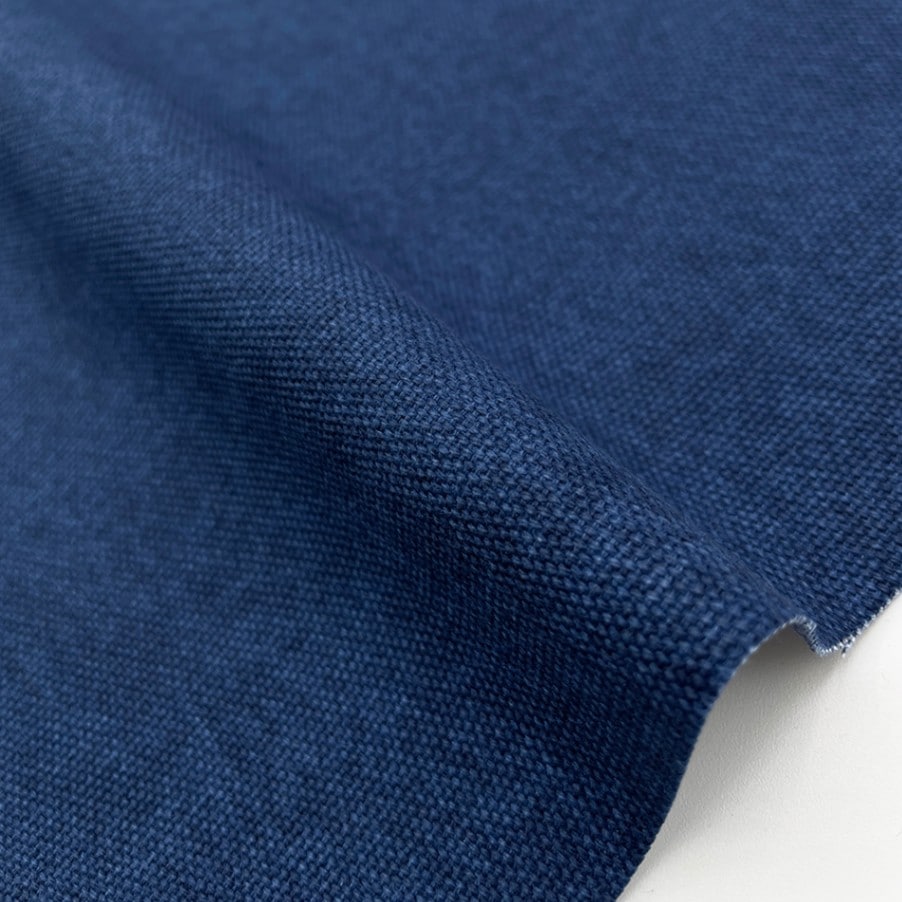 ニューバッカス生地・酒袋生地 8号帆布 キャンバス布 厚手 (アイアンブルー)