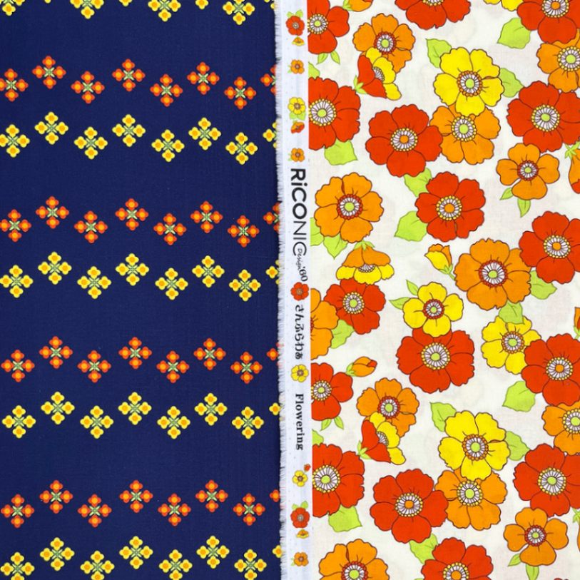 【Riconic’60】「さんふらわぁ」 デジタルプリント｜シーチング