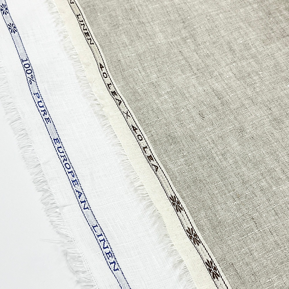 ヨーロピアン40リネンキャンバス｜無地 麻