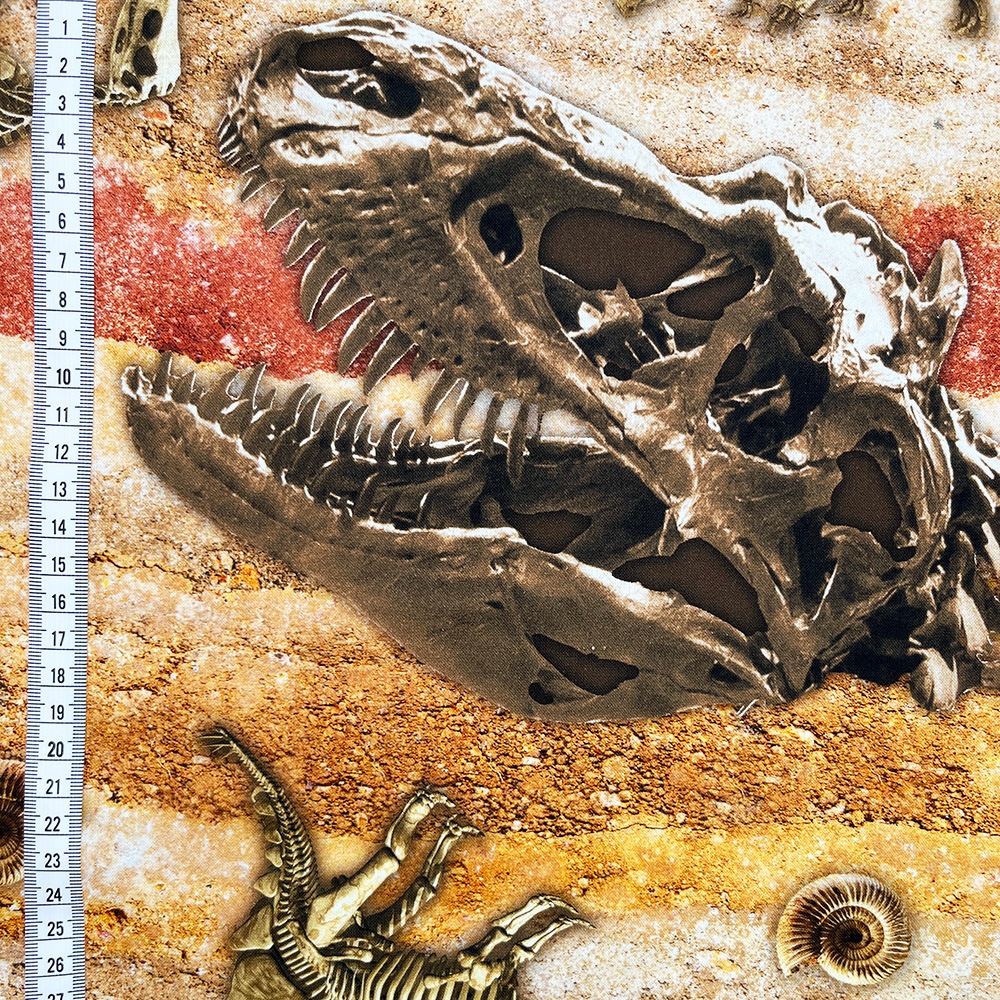 【mingswim】恐竜化石発掘 デジタルプリント｜シーチング パネル